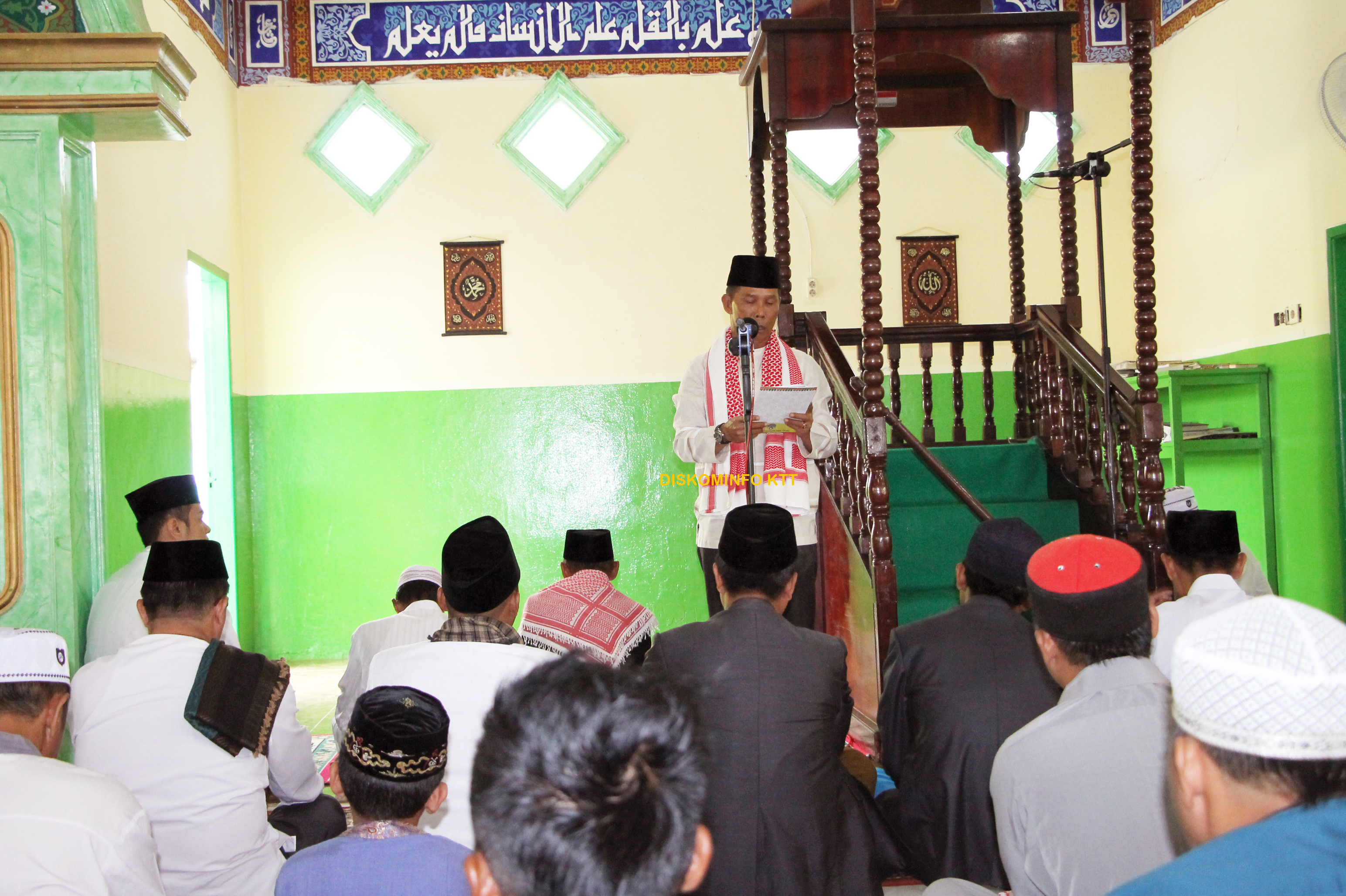 Bupati Sholat Idul Adha di Masjid AL-Jihad